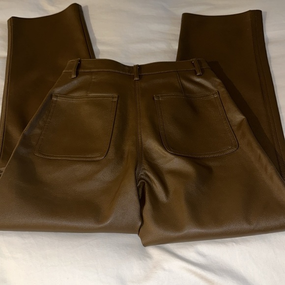 Aritzia Wilfred Free the lucy pants rustical brown size 2 - Picture 5 of 8